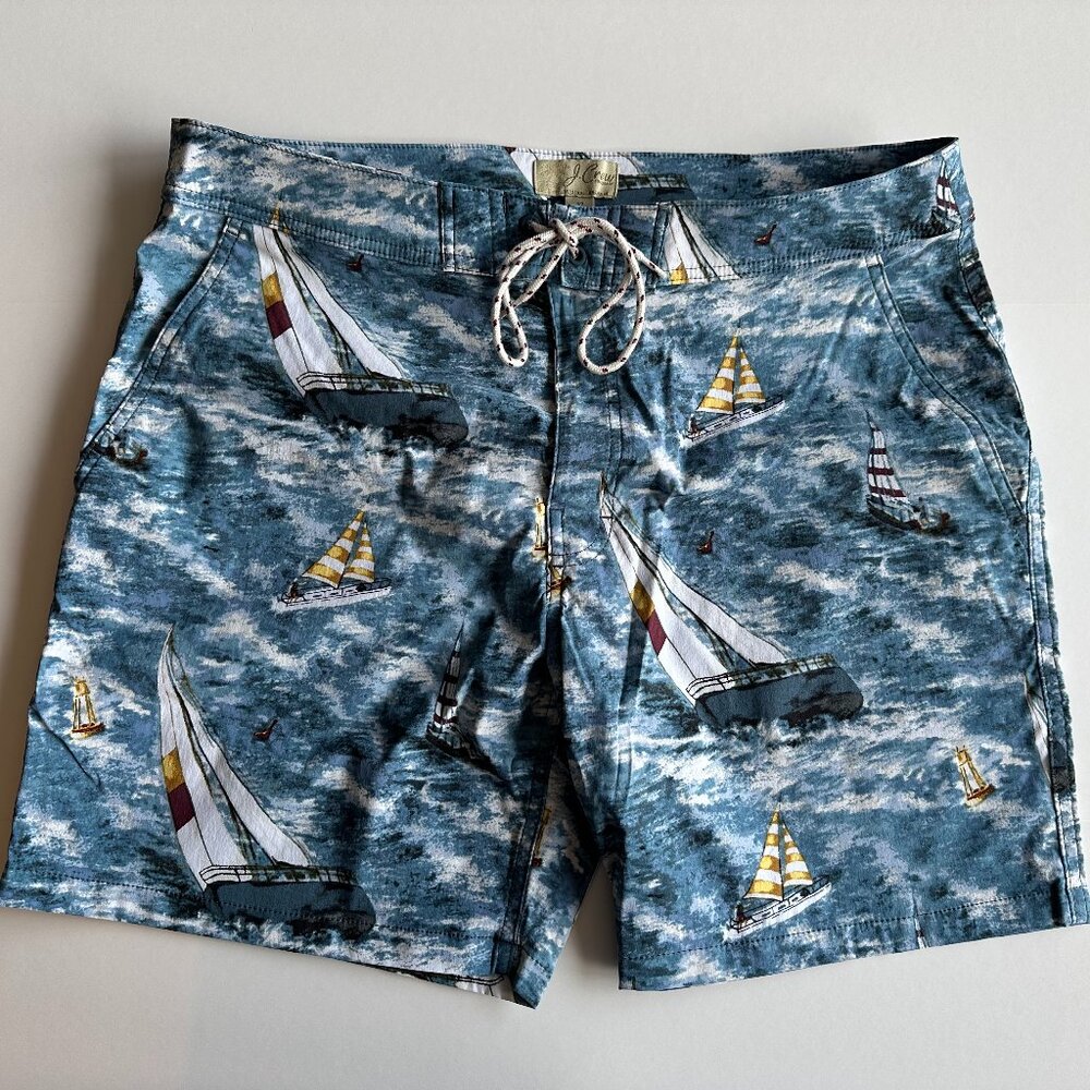 7'' breaker board short in sailing print